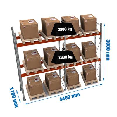 SIMONPALET INICIAL 3000/1100/4400-2 GALVA/NARANJA