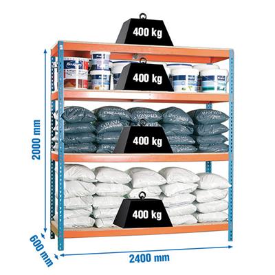 SIMONFORTE 2406-4 CHIPBOARD AZUL/NARANJA/MADERA