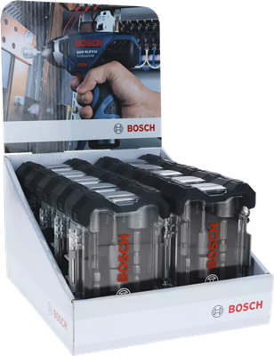 BOSCH SET 6 VASOS 1/4" LONG.50MM
