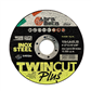BT DISCO CORTE TWIN CUT PLUS Ø125X1 ABRA BETA