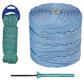 CORDON POLIP. 4MM 15M VERDE/BLANCO 424307001714