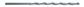 BROCA HSS DIN1869N EXTRA LARGA Ø4X175MM