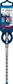 BOSCH 2.608.900.088 BROCA 7X SDS-PLUS Ø8X165MM