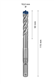 BOSCH 2.608.900.096 BROCA 7X SDS-PLUS Ø10X115MM