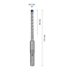BOSCH 2.608.900.071 BROCA 7X SDS-PLUS Ø6X115MM