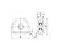 POLEA 30X150MM Ø20MM CON SOPORTE (24150)