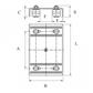 SOPORTE REGULABLE 4 RODILLOS GRANDE 16050
