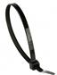 BRIDA NYLON 7,6X300 NEGRA (PQTE)