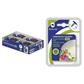 CHINCHETAS COLORES (60 UDS) BISMARK 328064
