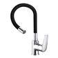 GRIFO COCINA MONOMANDO FLEXIBLE BAIONA NEGRO(01155
