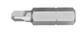 PUNTA 1/4" T. WING 5X25MM BLISTER (240035)