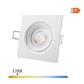 DOWNLIGHT LED 5W LUZ CALIDA 9X9CM BLANCO (31656)