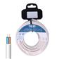 CABLE MANGUERA TUBULAR 2X1,5MM 20M BLANCA  (28114)