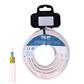 CABLE MANGUERA TUBULAR  3X1,5MM 20M BLANCA (28144)