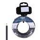CARRETE CABLE 1,5MM 20M NEGRO (28416)