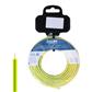 CARRETE CABLE 1,5MM 20M BICOLOR (28418)