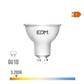 BOMBILLA DICROICA LED GU10 10W LUZ CALIDA (98004)