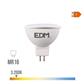 BOMBILLA DICROICA LED MR16 8W LUZ CALIDA (98007)
