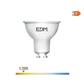 BOMBILLA DICROICA LED GU10 5W LUZ CALIDA (98327)