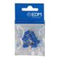 TERMINAL PREAISLADO HORQUILLA PVC (10UD) (E48631)