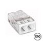 CONECTOR RAP. 2 VIAS RIGIDO BLANCA (10UD) (E63140)