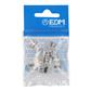 CONECTOR RAP. 2 VIAS RIGIDO BLANCA (10UD) (E63140)