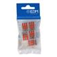 CONECTOR EMPALME 3 TOMAS 0,75A 2,5MM(5UD) (E63131)