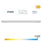 REGLETA ESTANCA LED 48W 6500K LUZ FRIA 148CM(31412