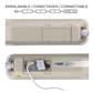 REGLETA ESTANCA LED 36W 6500K LUZ FRIA 118CM(31411
