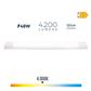 REGLETA LED 48W LUZ DIA 121,3X3,1X12CM (31691)