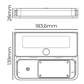 APLIQUE SOLAR 12W 1.600LM (31821)