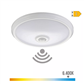 APLIQUE SUPERF. C/SENSOR 15W 6400K Ø29X6CM (32509)