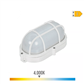 APLIQUE  EXT. LED OVAL REJILLA 9W IP65 (34723)