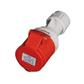 BASE ENCHUFE AEREA CETACT 3P+T 380V 16A IP44 23300