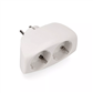 ADAPT. DOBLE 2P+T ENTRADA FRONTAL BLANCO  (R40044)