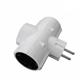 CLAVIJA TRIPLE 16A 250V 4,8MM  (R40063)