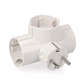 ADAPT. TRIPLE 2P+T ENTRADA LATERAL BLANCO (R40068)