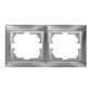 MARCO 2 E.HORIZ.PLATA 154X81X10MM "EUROPA" (42953)