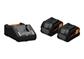FEIN SET 2 BAT.+CAR. 18V 8.0AH AS PRO. 92604229010