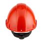 3M CASCO G3000NR RULETA VENTILADO ROJO
