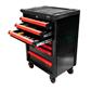 CARRO TALLER JBM 7 CAJ. C/HTAS. 172P ROJO (53686)
