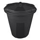CUBO BASURA TAPA 50L NEGRO (CU-50N)