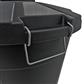 CUBO BASURA TAPA 50L NEGRO (CU-50N)