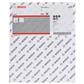 BOSCH 2.608.605.413 LIJA METAL 230X280MM G80 HOJA
