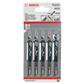 BOSCH 2.608.630.033 HOJAS CALADORA T111C (5UDS)