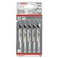 BOSCH 2.608.630.030 HOJAS CALADORA T101B (5UDS)