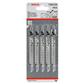 BOSCH 2.608.637.590 HOJAS CALADORA T301CD (5UDS)