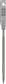 BOSCH 2.609.390.576 CINCEL PUNTERO 250MM