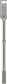 BOSCH 2.608.690.124 CINCEL PLANO SDS-MAX 25X400MM