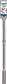 BOSCH 2.608.690.124 CINCEL PLANO SDS-MAX 25X400MM